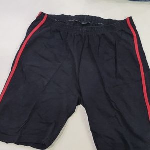 Black & Red Men's Shorts